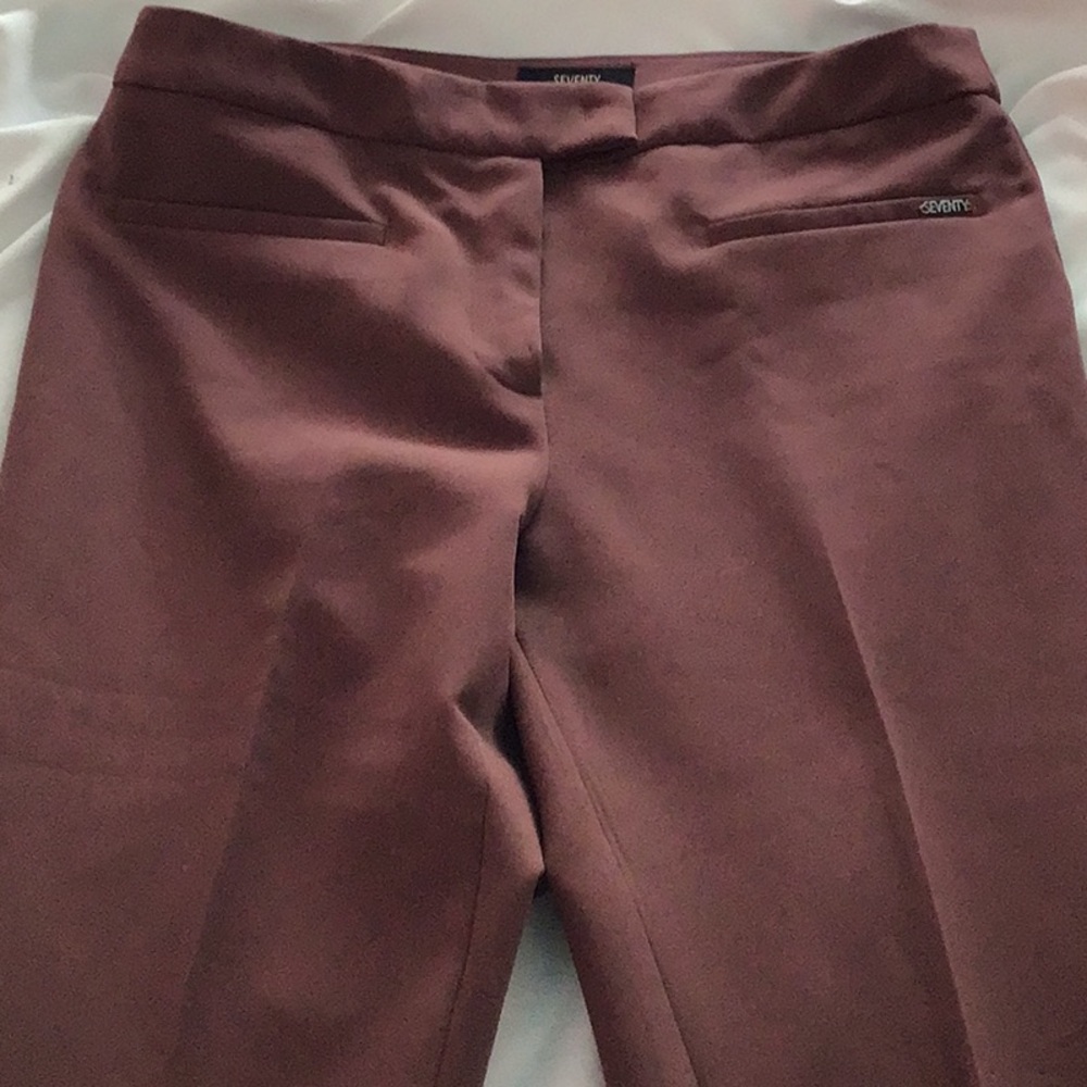 Brown Slim Fit Pants